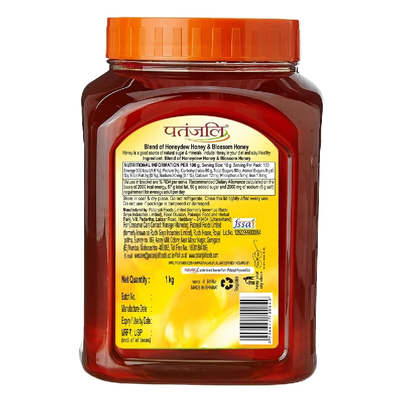 Patanjali Honey, 1 kg-2.webp